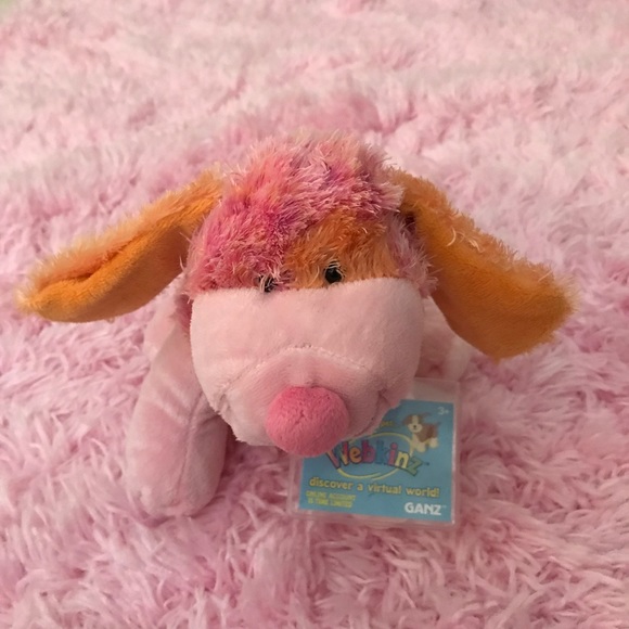 webkinz pink punch cheeky dog